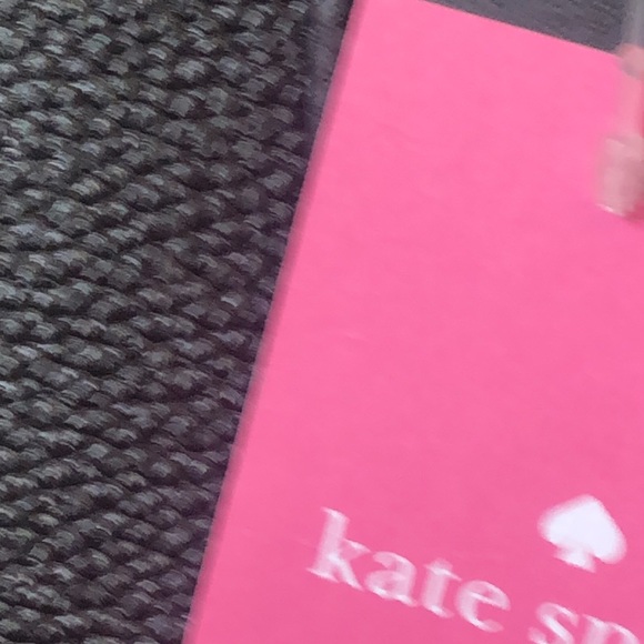 Kate Spade black pebble leather large shoulder bag new with tags; zip & magnetic - Picture 8 of 10